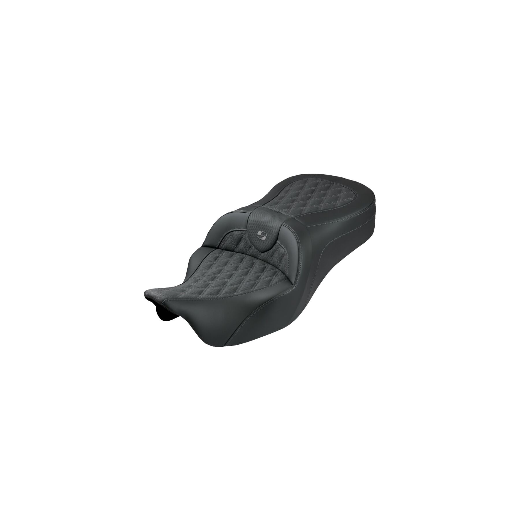 Saddlemen Roadsofa King LS Lattice Stitch Seat For Harley Touring 2008-2025