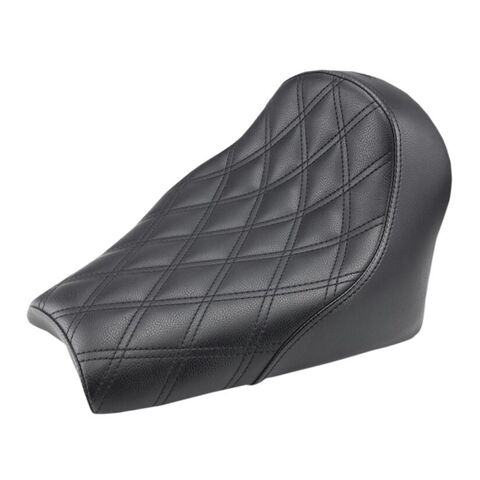 Saddlemen Renegade LS Lattice Stitch Solo Seat For Indian Scout Bobber 2018-2024 Black / Lattice Stitch LS [Blemished - Very Good]