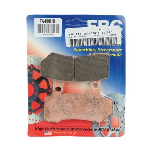 EBC Brakes Double-H Sintered Front / Rear Brake Pads For Harley 2006-2026 [Open Box]