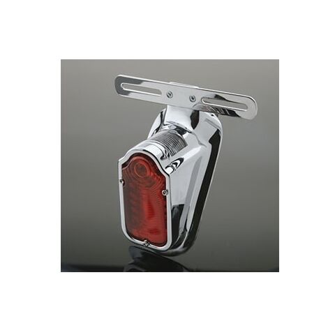 J&P Cycles Tombstone Taillight With LED Elements For Harley FL EL UL 1941-1954 [Open Box]