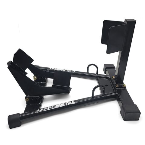 Speedmetal Roll-In Wheel Chock Black [Previously Installed]