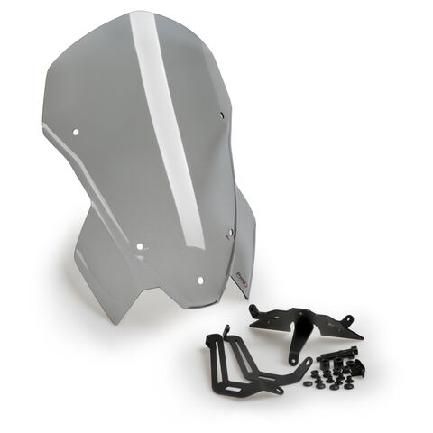 Puig Touring Naked New Generation Windscreen BMW S1000R / M1000R 2021-2024 Smoke / For models without... [Open Box] For models without OEM supp... [Demo - Acceptable]