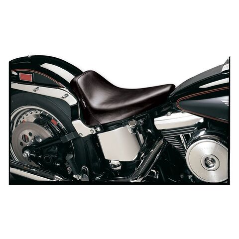 Le Pera Bare Bones Solo Seat For Harley Softail 2000-2007 Black / Smooth [Open Box]