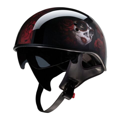 Z1R Vagrant Red Catrina Helmet