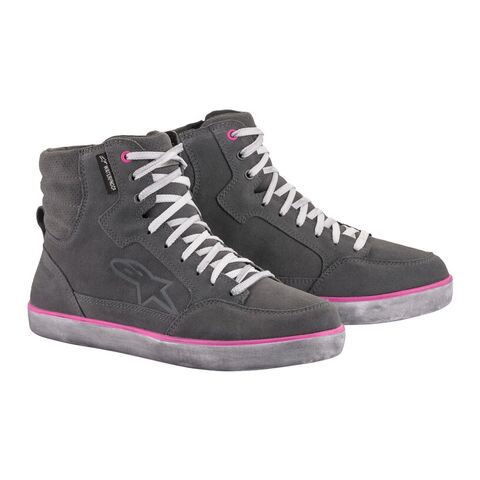 Alpinestars J-6 WP Women's Riding Shoes 6.5 / Grey/Fuchsia [Blemished - Very Good]
