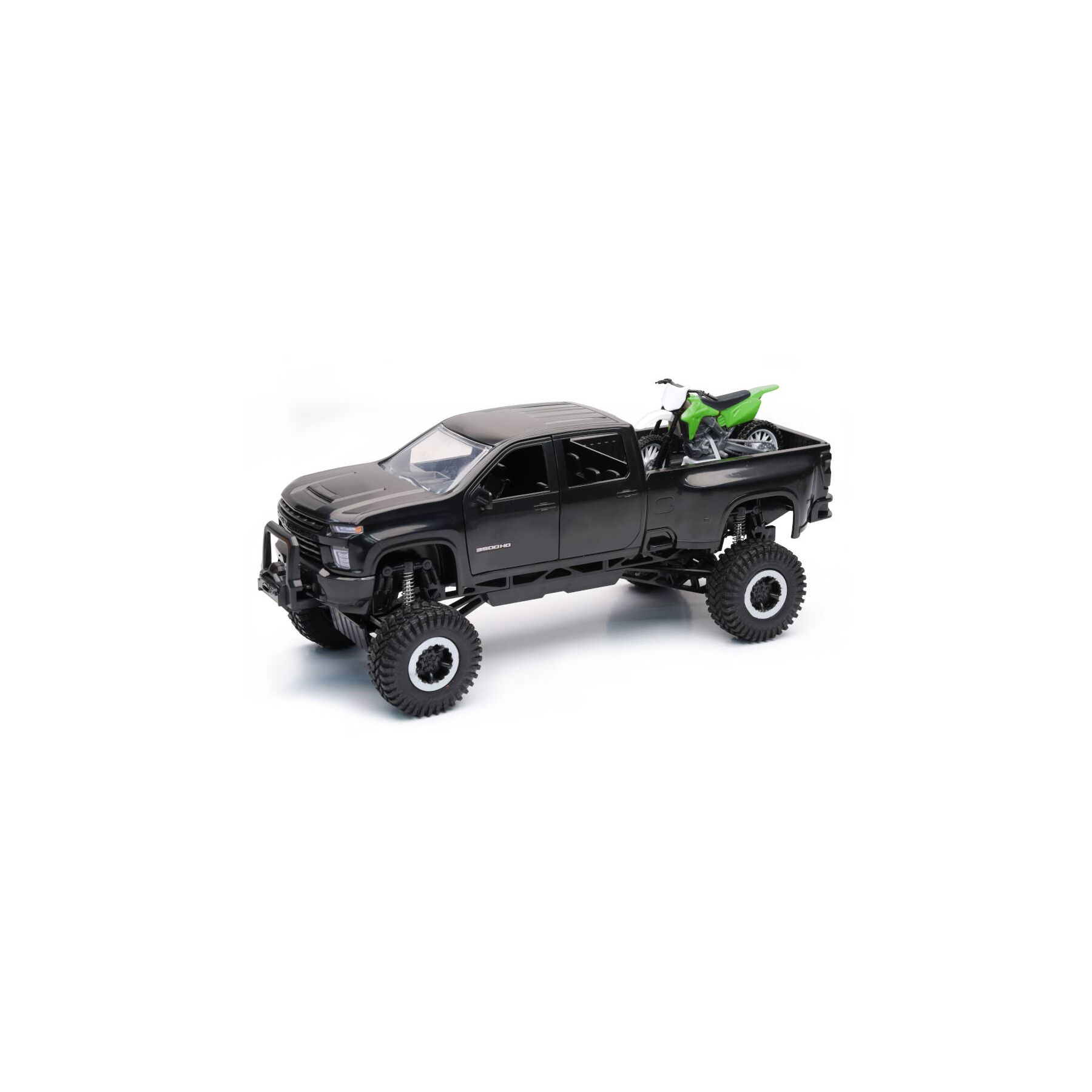 New Ray Toys New Ray Toys Chevy Off-Road Pick-Up With Dirt Bike - $54.99 at RevZilla