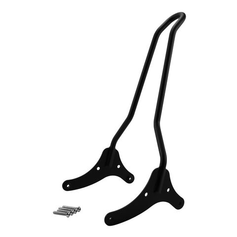 TC Bros Sissy Bar For Harley Sportster 2004-2022 Kickback / Matte Black [Open Box]