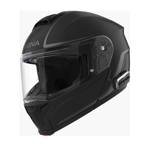 Sena Outrush 2 Mesh Bluetooth Modular Helmet Matte Black / 2XL [Open Box]