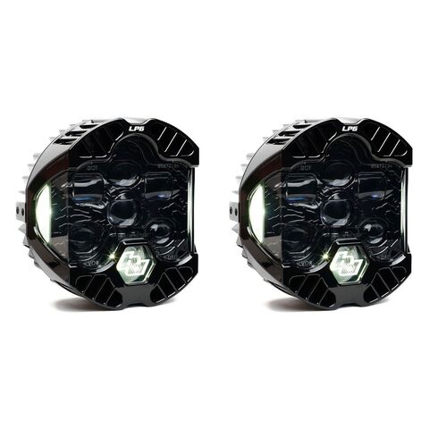 Baja Designs DOT LP6 LED DRL Headlight Kit For Harley Road Glide 2015-2025 White DRL [Previously Installed]