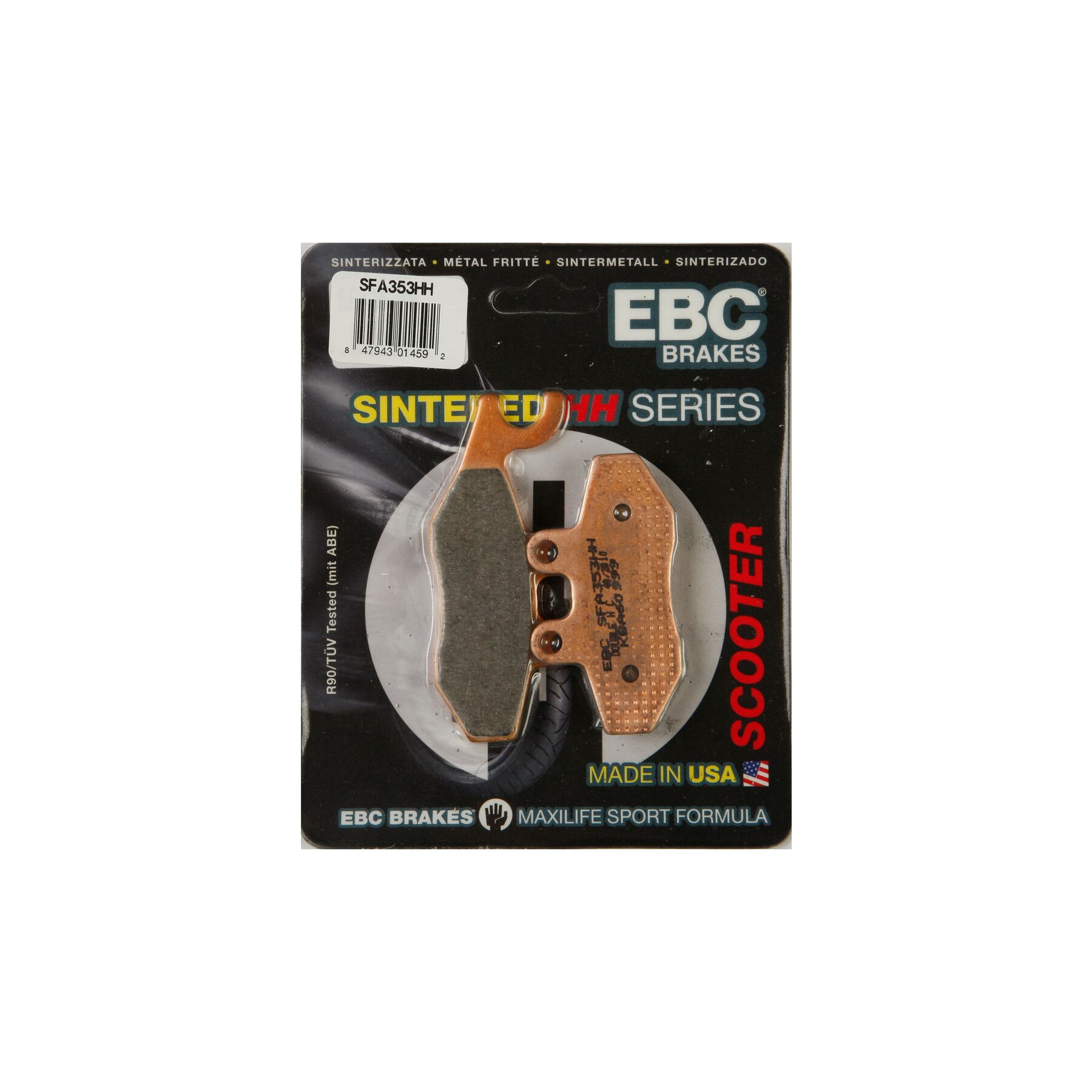 EBC SFA353HH Double-H Sintered Front Brake Pads