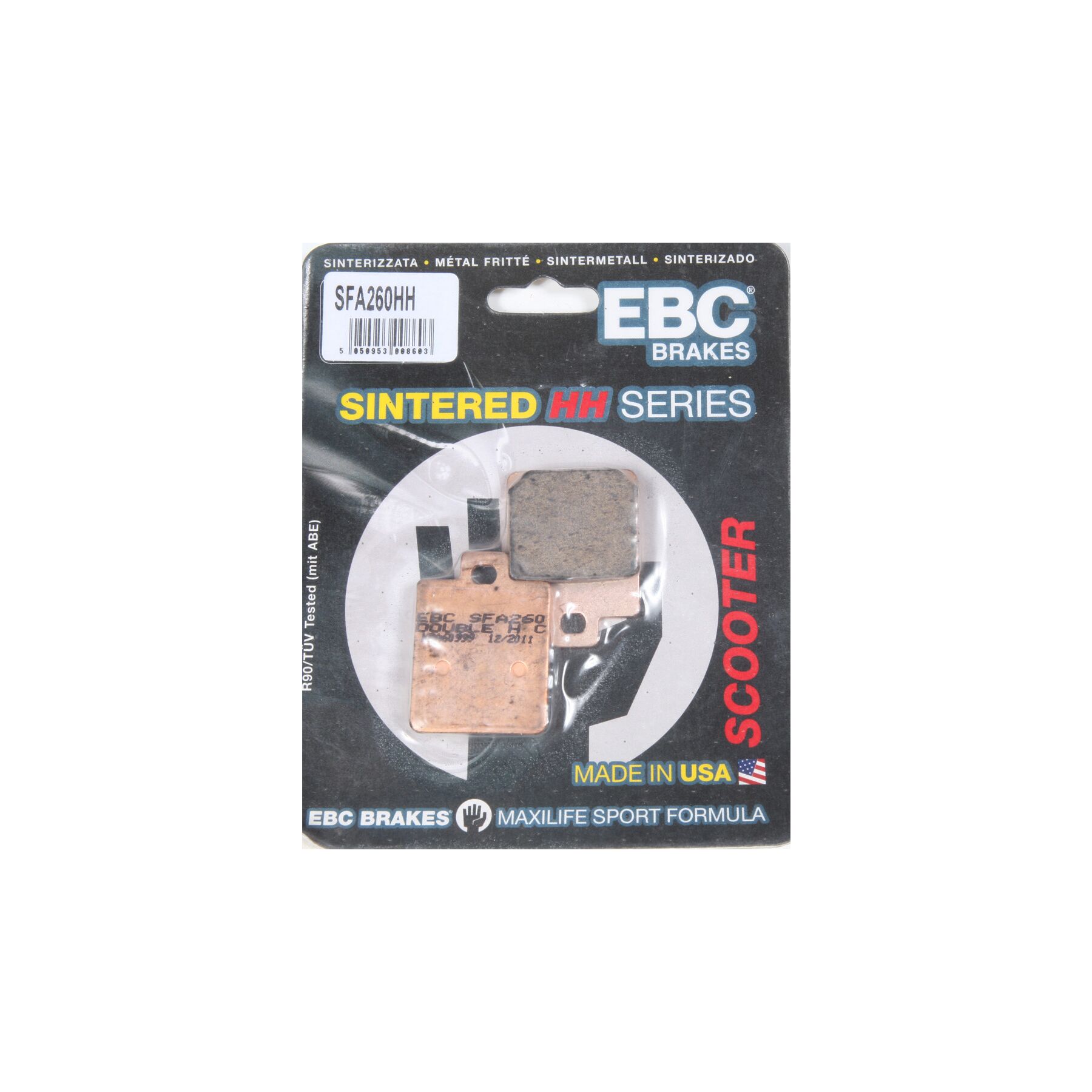 EBC SFA260HH Double-H Sintered Front Brake Pads
