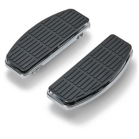 Milwaukee Twins Rectangular Shaker Floorboards For Harley 1980-2026