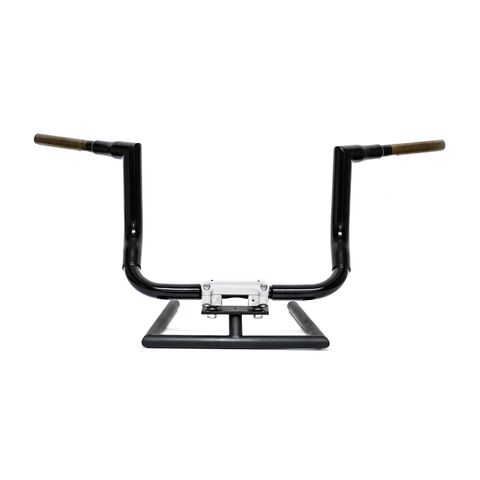 KST Kustoms 1 1/2" Patriot Bagger Handlebars For Harley Touring 1986-2025 12" Rise / High Gloss Black [Previously Installed]