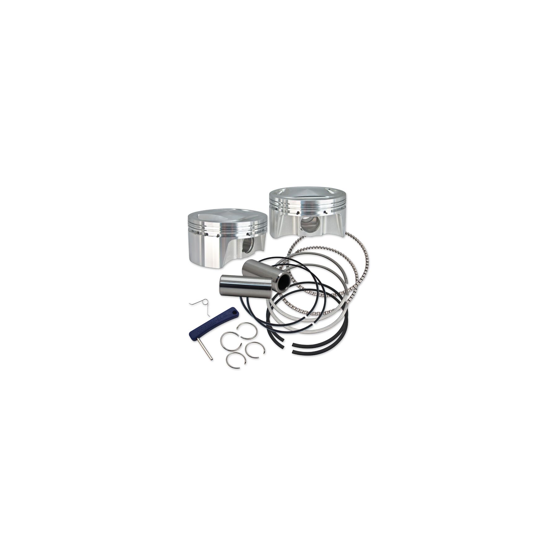 S&S Cycle S&S Cycle 98 Big Bore Piston Kit For Harley Twin Cam 1999-2006 - $514.95 at RevZilla