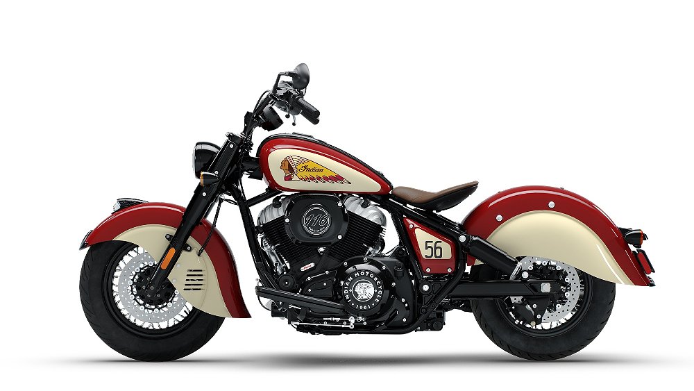 studio photo of left side view of the Sturgis model
