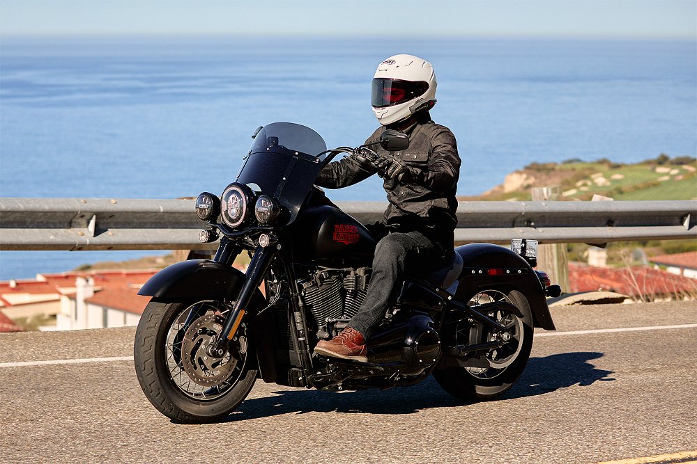 Dustin rides the Deadwood along the California coast.