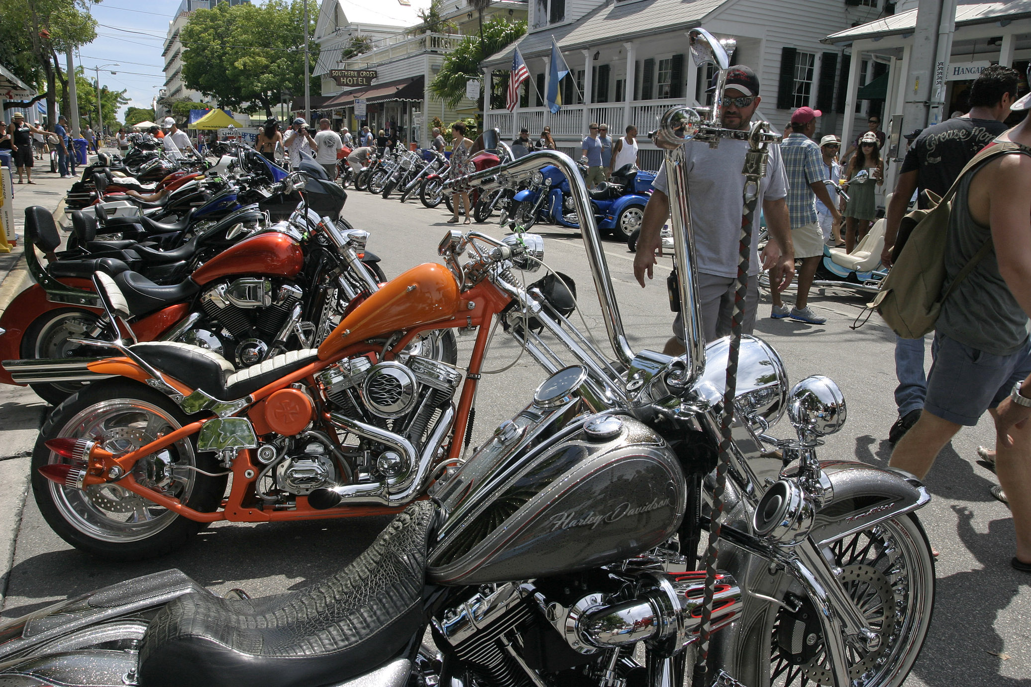 Key West bike show