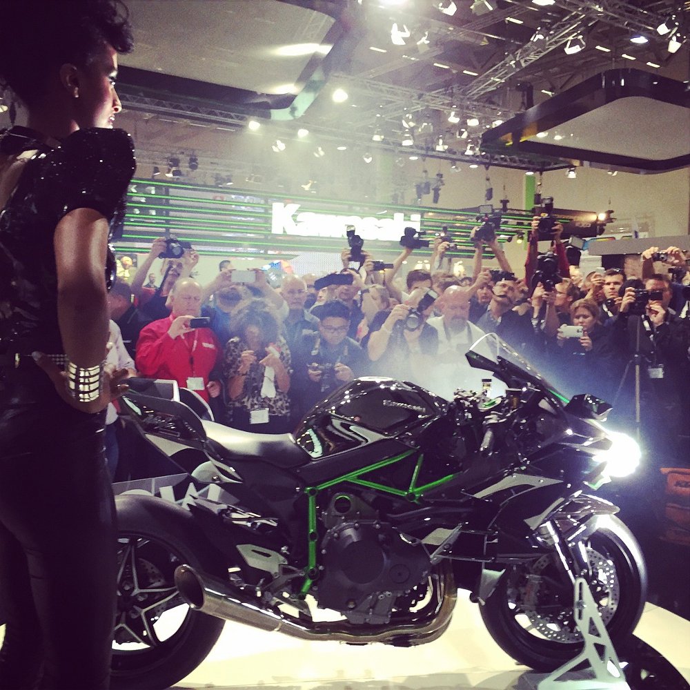 Kawasaki H2R at INTERMOT