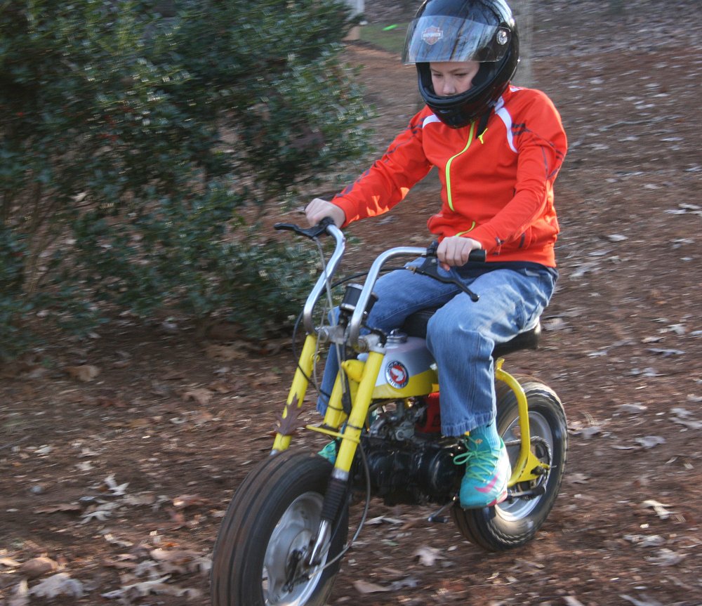 Mini Trail first ride