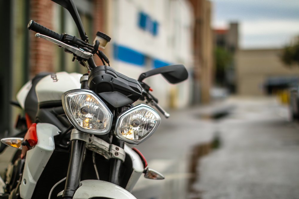 Street Triple R headlights