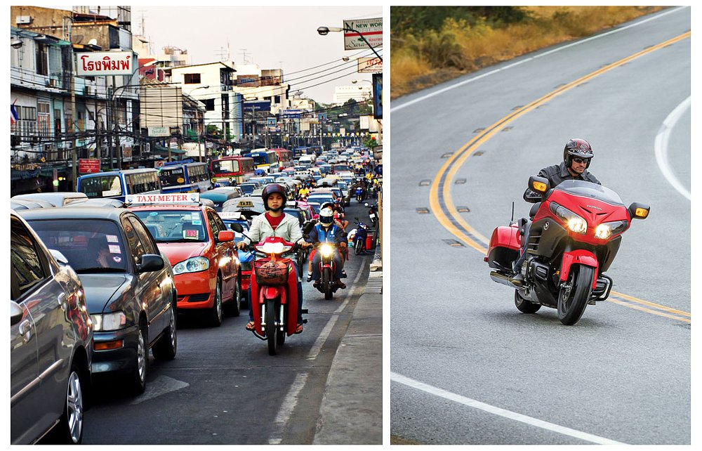 Bangkok and U.S. riders