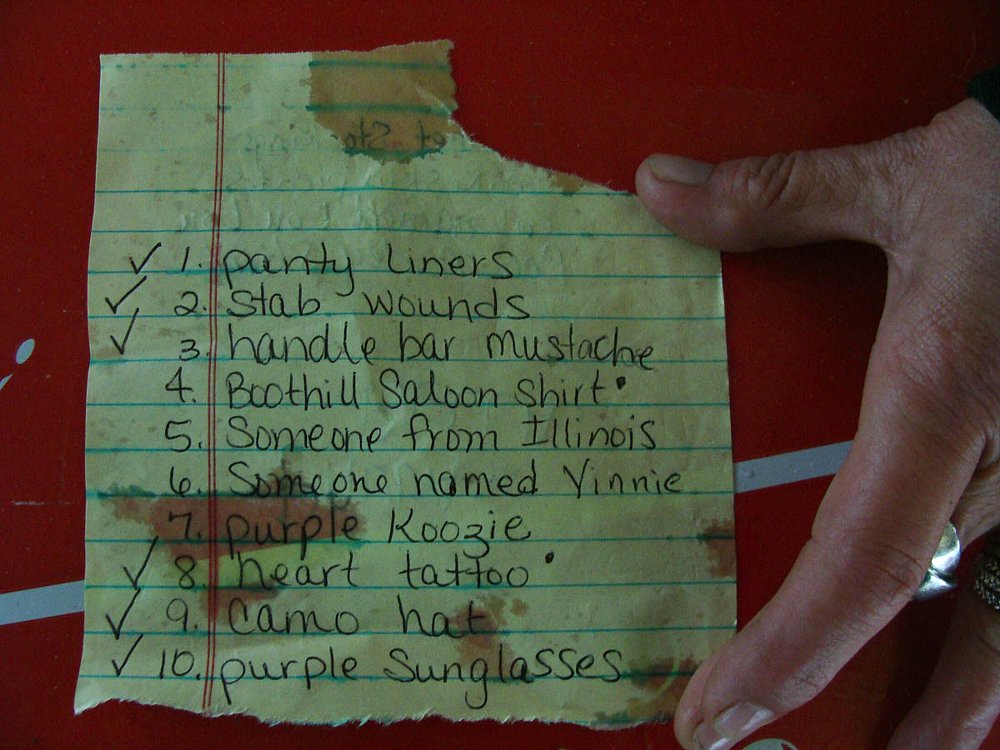 treasure hunt list