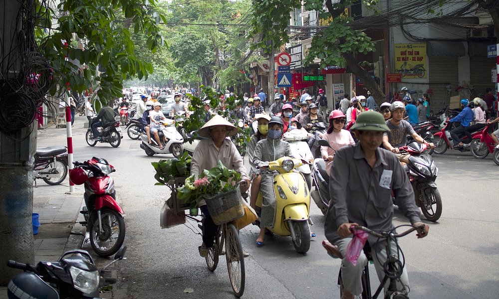 Vietnam city riding