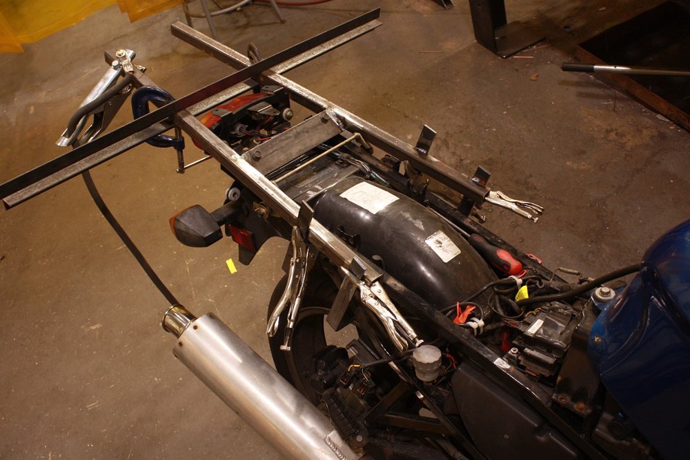 making rear rack