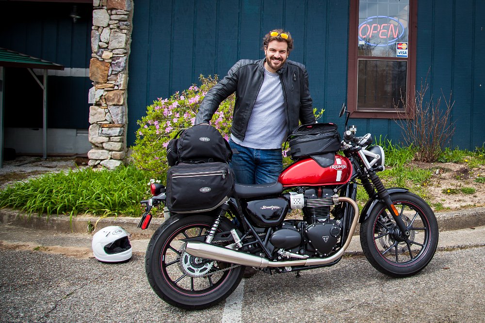 Spurgeon Dunbar Triumph Bonneville Street Twin