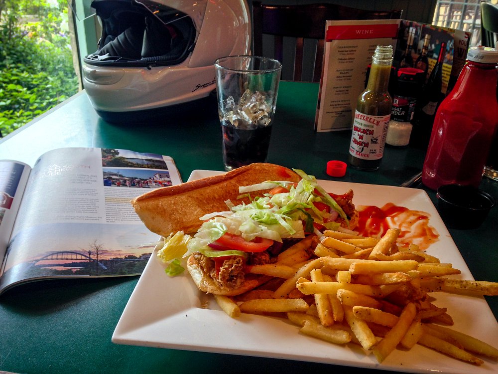 Spurgeon Dunbar Oyster Po'Boy