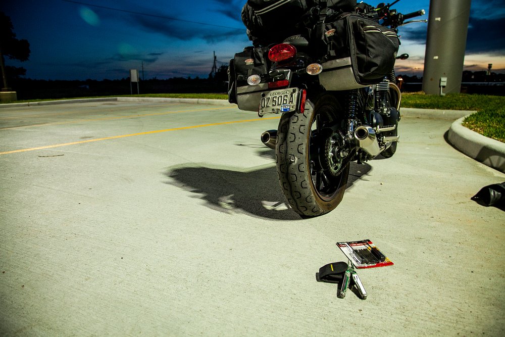 Spurgeon Dunbar Triumph Bonneville Street Twin