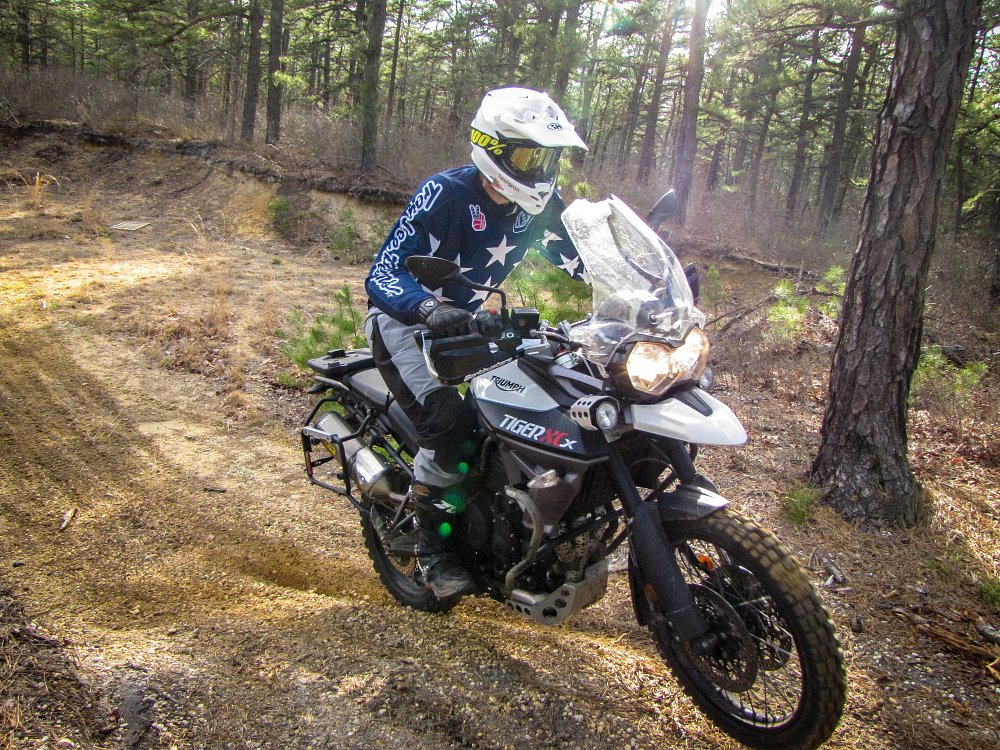 Spurgeon Dunbar Triumph Tiger 800 XCx