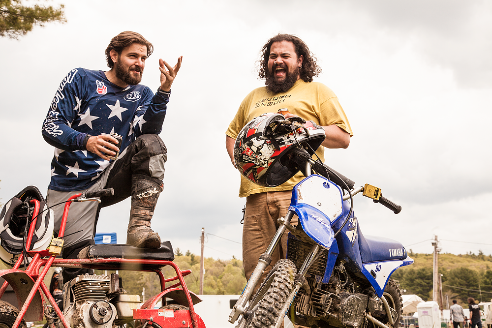 Spurg finishing his story.