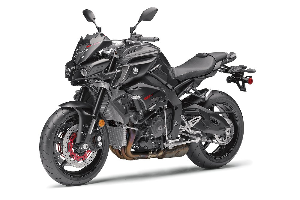 2017 Yamaha FZ-10 in matte raven black