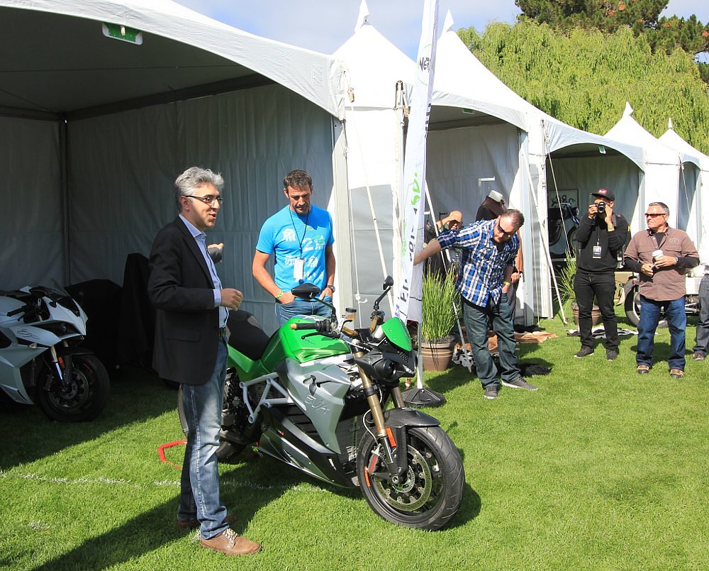 Energica Eva at The Quail