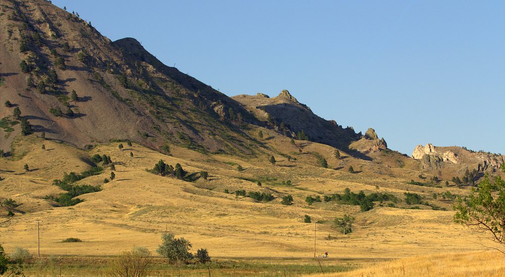 Chopper on the prairie