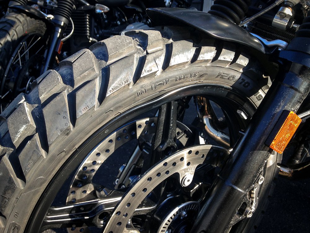 BMW R nineT Scrambler Bent Rim