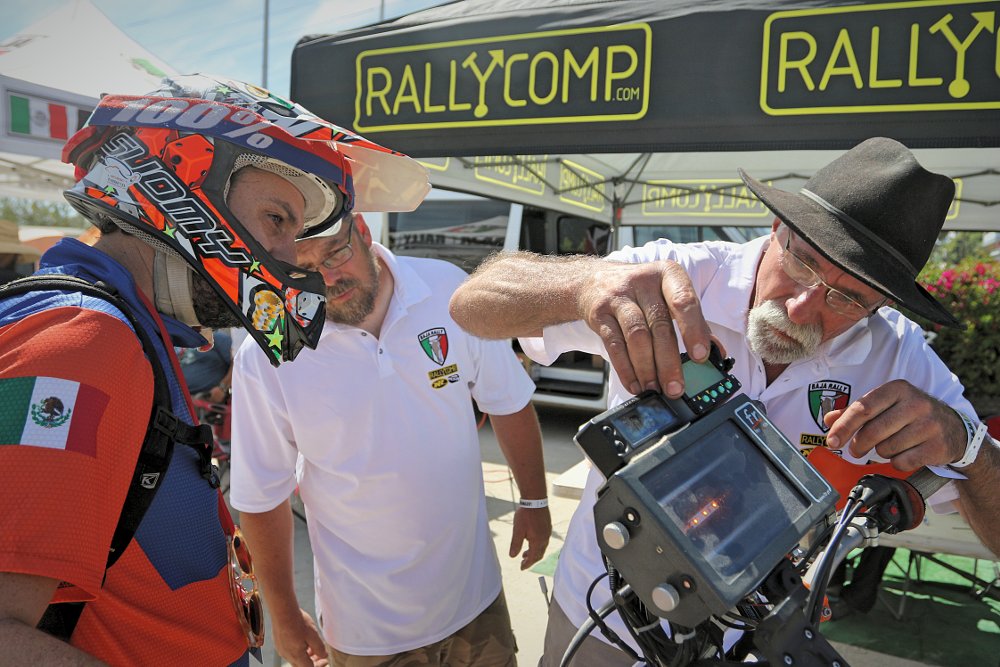 rally navigation equipment