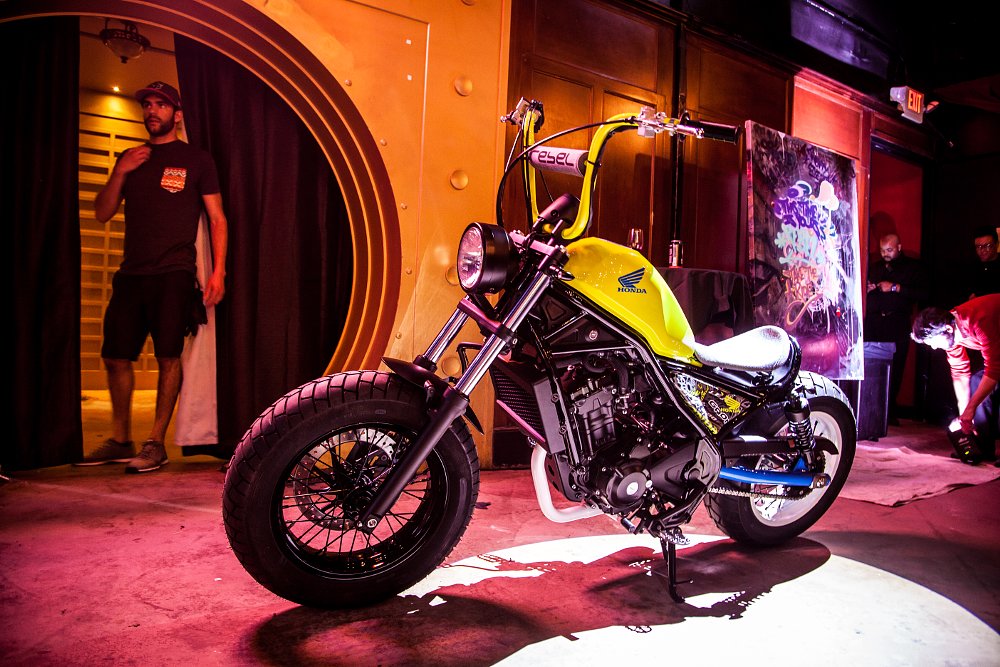 Honda Rebel 300 and 500 launch party