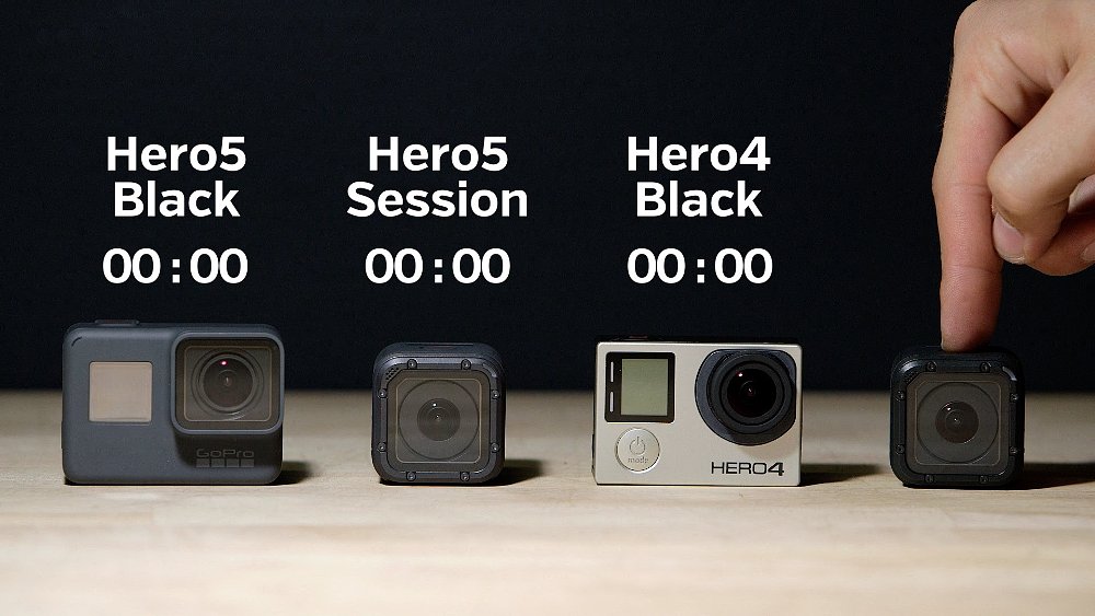 GoPro Hero5 battery life test