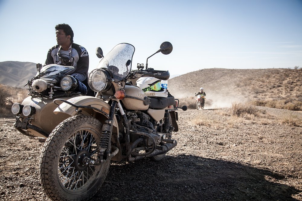 Surviving L.A. to Barstow to Vegas on a Ural Abhi