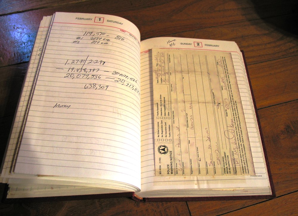 log book