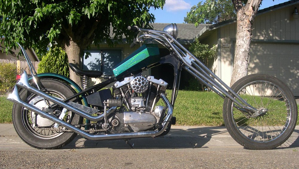 David Seale's Ironhead chopper