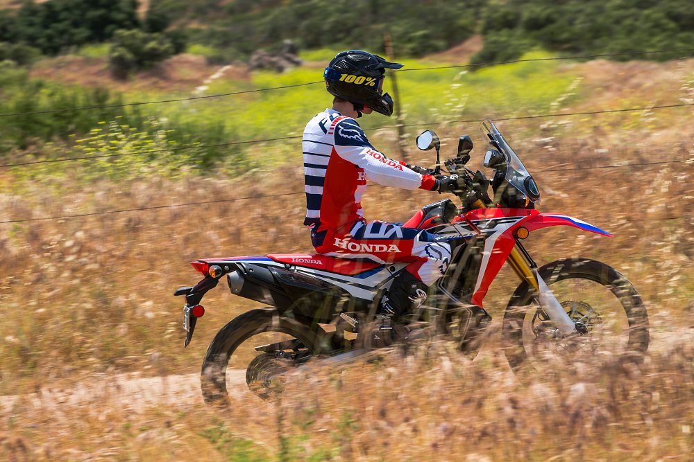 Riding the Honda CRF250L Rally