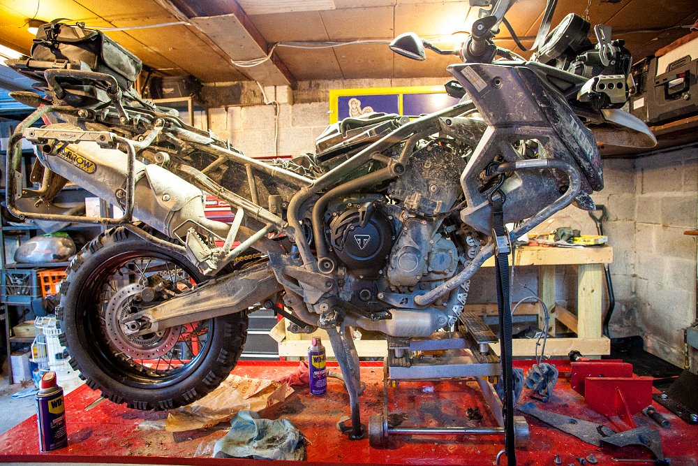 Triumph Tiger 800 XCx Modifications 