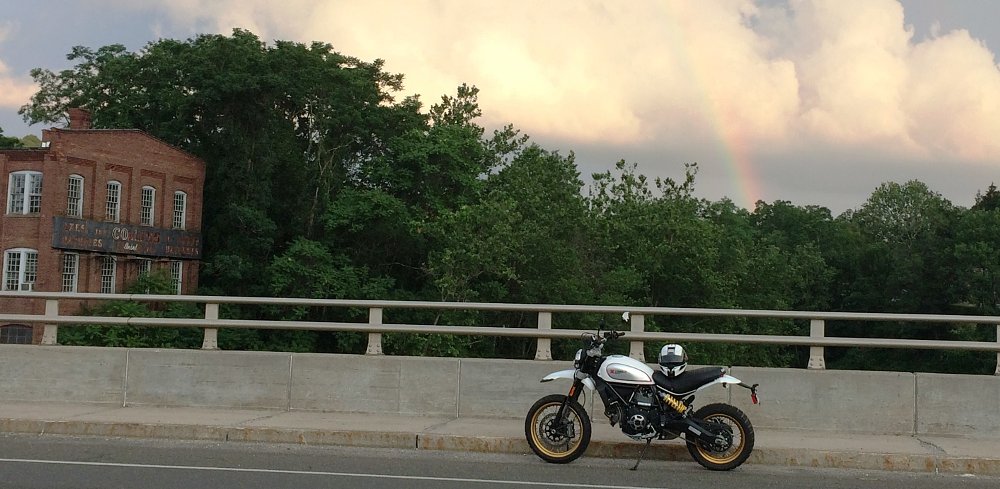 Ducati Scrambler Desert Sled chases rainbows
