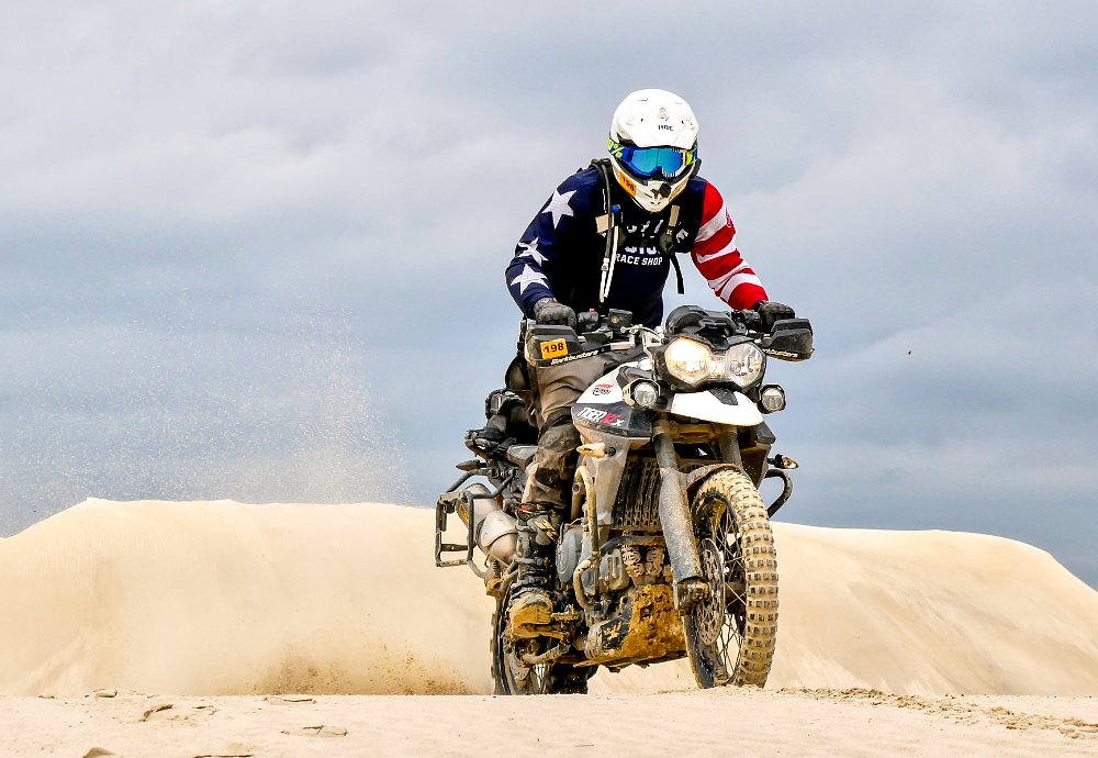 Spurgeon Dunbar Triumph Tiger 800 XCx