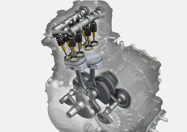 BMW F 850 GS Engine