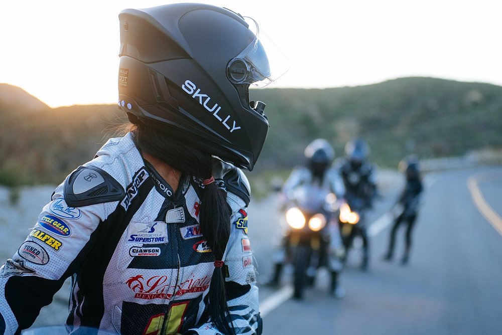 Skully Technologies Motorcycle Helmet