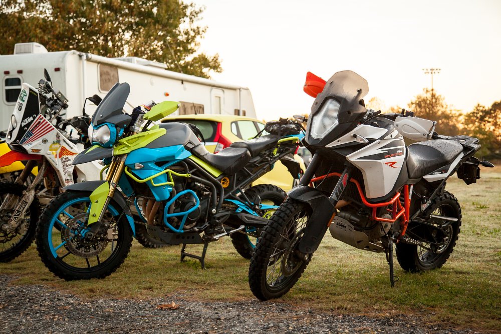 Triumph Tiger 800 and KTM 1090 Adventure R
